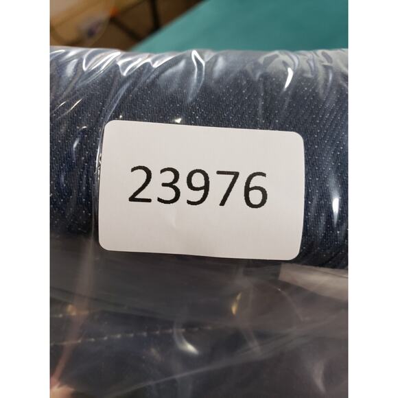 C&A Jeans Sz 28x28 Mens Blue Denim Stretch Pants Straight Button Closure NWT - Picture 13 of 13